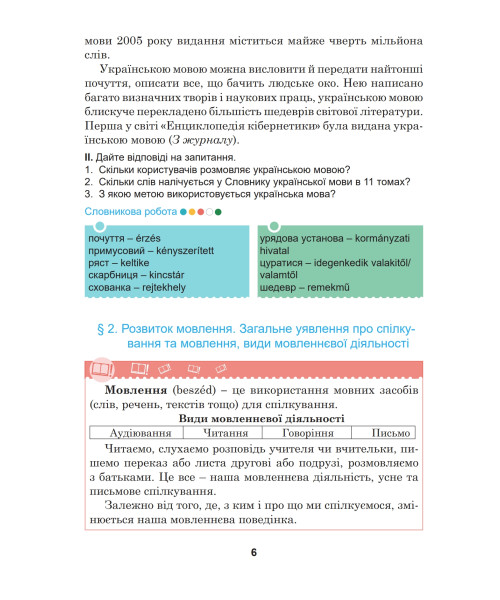 Українська мова (Щумицька) 5 клас 2022 